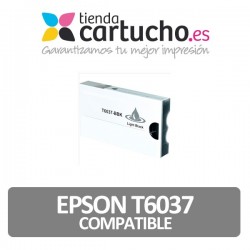 Cartucho de tinta Epson T603700 negro light compatible