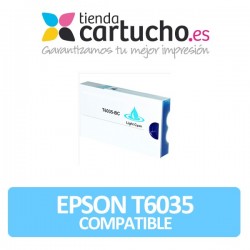 Cartucho de tinta Epson T603500 cyan light compatible