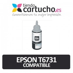 Cartucho de tinta Epson T6731 negro compatible