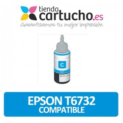 Cartucho de tinta Epson T6732 cyan compatible