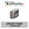 Cartucho de tinta Epson T7609 negro light light compatible