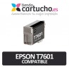 Cartucho de tinta Epson T7601 negro photo compatible