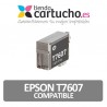 Cartucho de tinta Epson T7607 negro light compatible