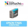 Cartucho de tinta Epson T7605 cyan light compatible