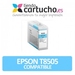 Cartucho de tinta Epson T8505 cyan light compatible
