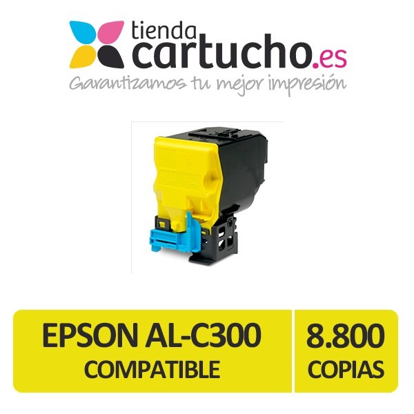 Toner Epson workforce AL-C300 amarillo compatible