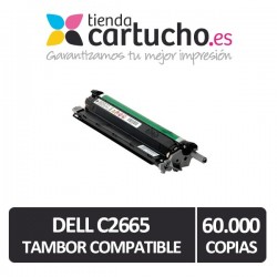 Tambor Negro Dell C2660DN/C2665DNF/C3760/C3765DNF Compatible (724-10352)