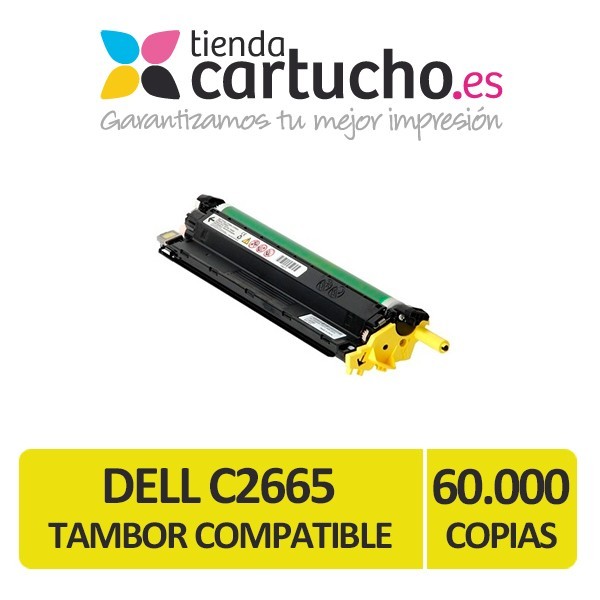 Tambor Amarillo Dell C2660DN/C2665DNF/C3760/C3765DNF Compatible (724-10352)