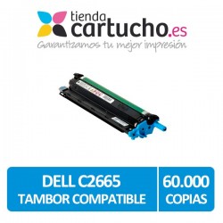 Tambor Cyan Dell C2660DN/C2665DNF/C3760/C3765DNF Compatible (724-10352)