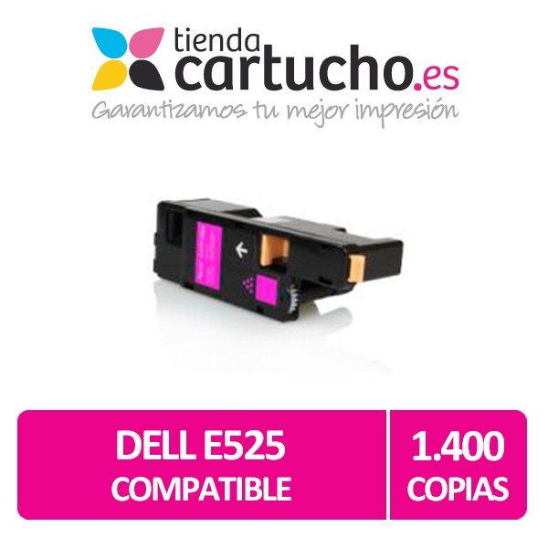 Toner Magenta Dell E525W Compatible (593-BBLZ/WN8M9/G20VW)