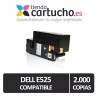Toner Negro Dell E525W Compatible (593-BBLN/H3M8P/DPV4T)