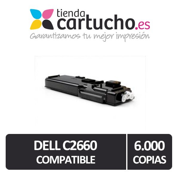 Toner Negro Dell C2660DN/C2665DNF Compatible (593-BBBU/67H2T/RD80W)
