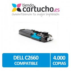 Toner Cyan Dell C2660DN/C2665DNF Compatible (593-BBBT/488NH/TW3NN)