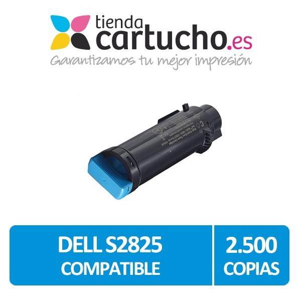 Toner Cyan Dell H625CDW/H825CDW/S2825CDN Compatible (593-BBSD) Toner Cyan Dell H625CDW/H825CDW/S2825CDN Compatible (593-BBSD)