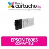Cartucho de tinta Epson T606300 magenta compatible