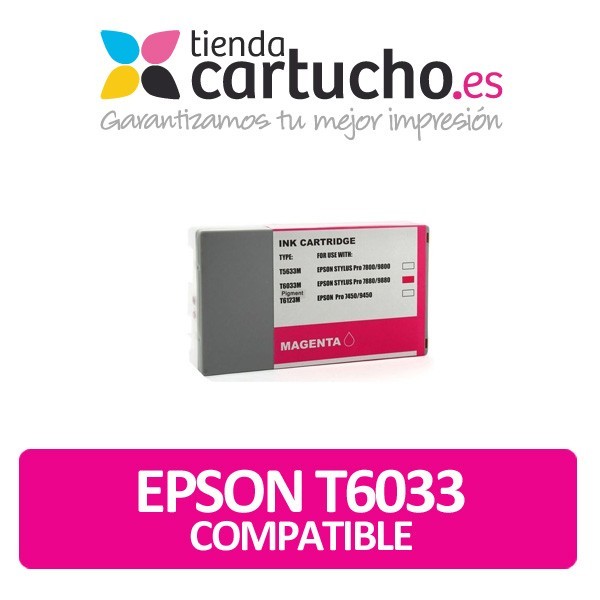 Cartucho de tinta Epson T603300 magenta compatible Cartucho de tinta Epson T603300 magenta compatible