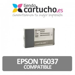 Cartucho de tinta Epson T603700 negro light compatible