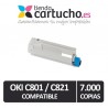 Toner OKI C801 / C821 Compatible Negro