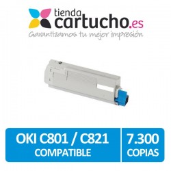 Toner OKI C801 / C821 Compatible Cyan