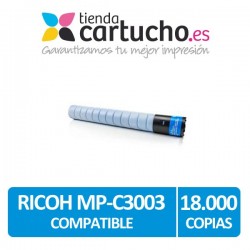 Toner Ricoh Aficio MPC3003 / 3503 Cyan Compatible