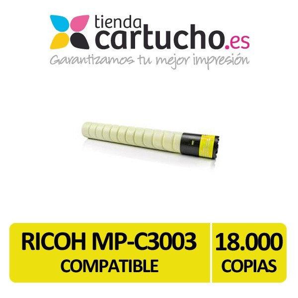 Toner Ricoh Aficio MPC3003 / 3503 Amarillo Compatible