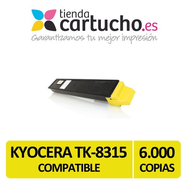 Toner Kyocera TK-8315 Amarillo Compatible