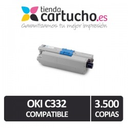 Toner OKI C332 / MC363 / MD363 Compatible Negro