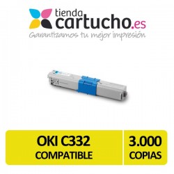 Toner OKI C332 / MC363 / MD363 Compatible Amarillo