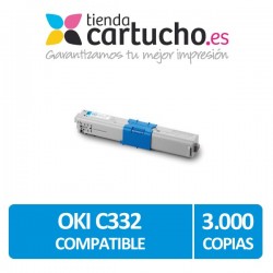 Toner OKI C332 / MC363 / MD363 Compatible Cyan