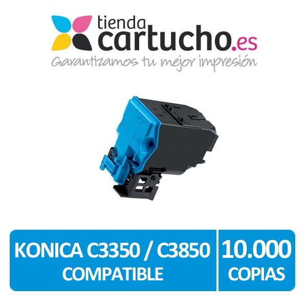 Toner Konica Minolta C3350 / C3850 Compatible Cyan