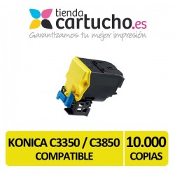 Toner Konica Minolta C3350 / C3850 Compatible Amarillo