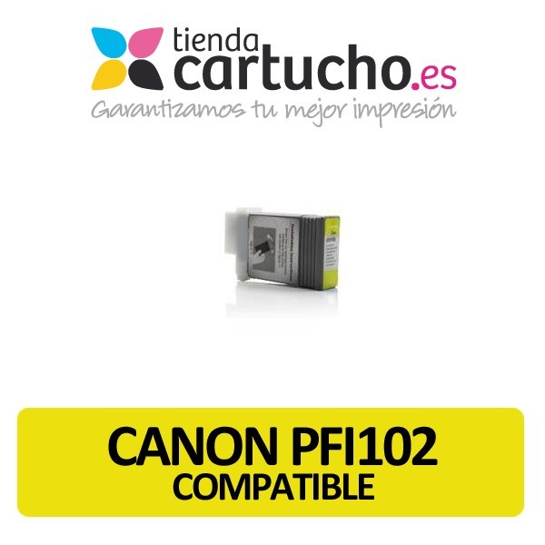 CANON PFI102 COMPATIBLE AMARILLO