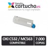 Toner OKI C532 Compatible Negro