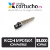 Toner Ricoh MPC4504 Negro Compatible