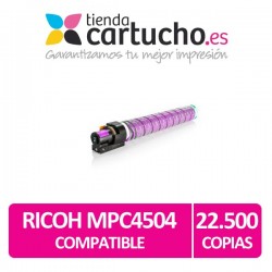 Toner Ricoh MPC4504 Magenta Compatible
