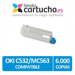 Toner OKI C532 Compatible Cyan