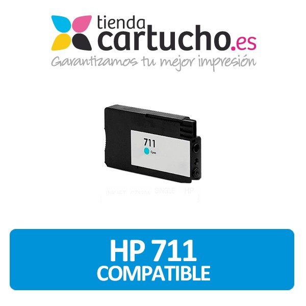 HP 711 Cyan Compatible