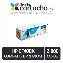 Toner HP CF400X (201X) Compatible Premium Negro