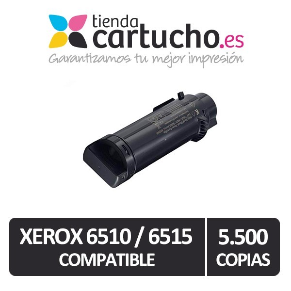 Toner negro Xerox 6510 / 6515 Compatible