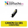 Canon CLI-581 Compatible Amarillo