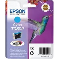 Cartucho Epson T0802 Cyan Original
