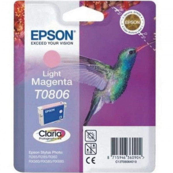 Cartucho Epson T0805 Light Cyan Original Cartucho Epson T0805 Light Cyan Original