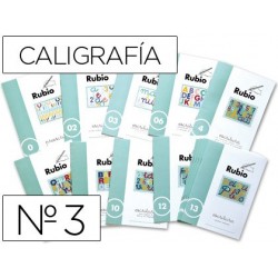 Cuaderno rubio caligrafia...