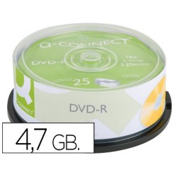 Dvd-r q-connect capacidad...