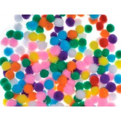 Pompones 10 mm bolsa de 200...