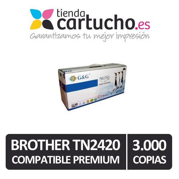 Toner Brother (con chip) TN2420 Compatible PREMIUM