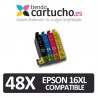 PACK 48 (ELIJA COLORES) CARTUCHOS COMPATIBLES EPSON 32XL