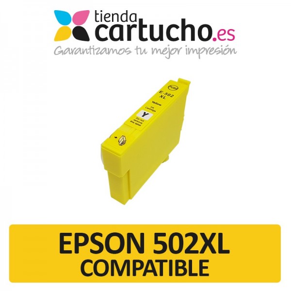 CARTUCHO DE TINTA EPSON 502XL AMARILLO COMPATIBLE