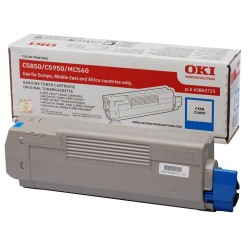 Toner OKI C5850/C5950 CYAN Original