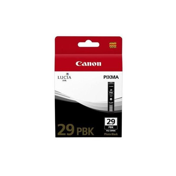 CARTUCHO CANON PGI-29 NEGRO FOTO ORIGINAL